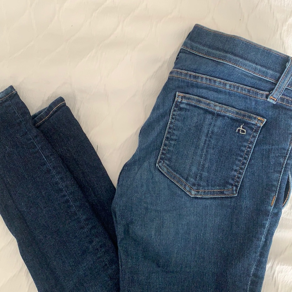 RAG & BONE x High rise skinny jeans size 24